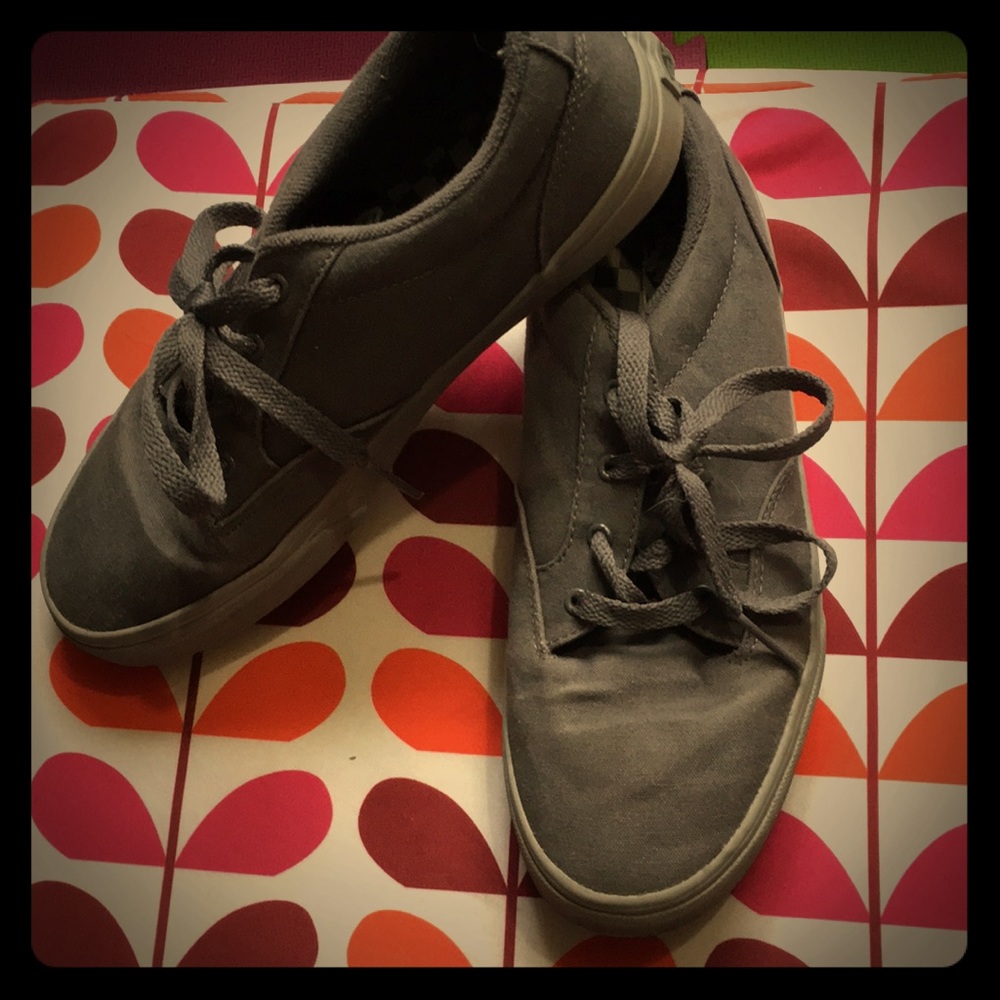 Grey vans